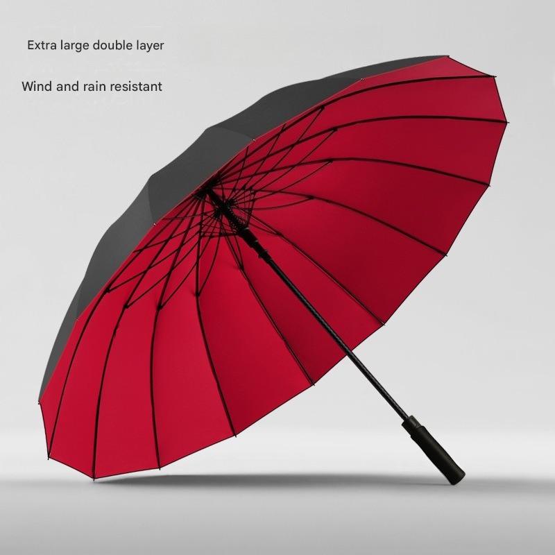 Golf Umbrella - Parasol golfowy automatyczny, dwuwarstwowy, 30 cali,