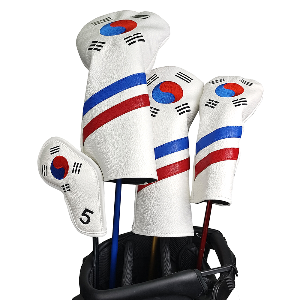 Golf Driver - Zestaw patriotycznych pokrowców na główki kijów