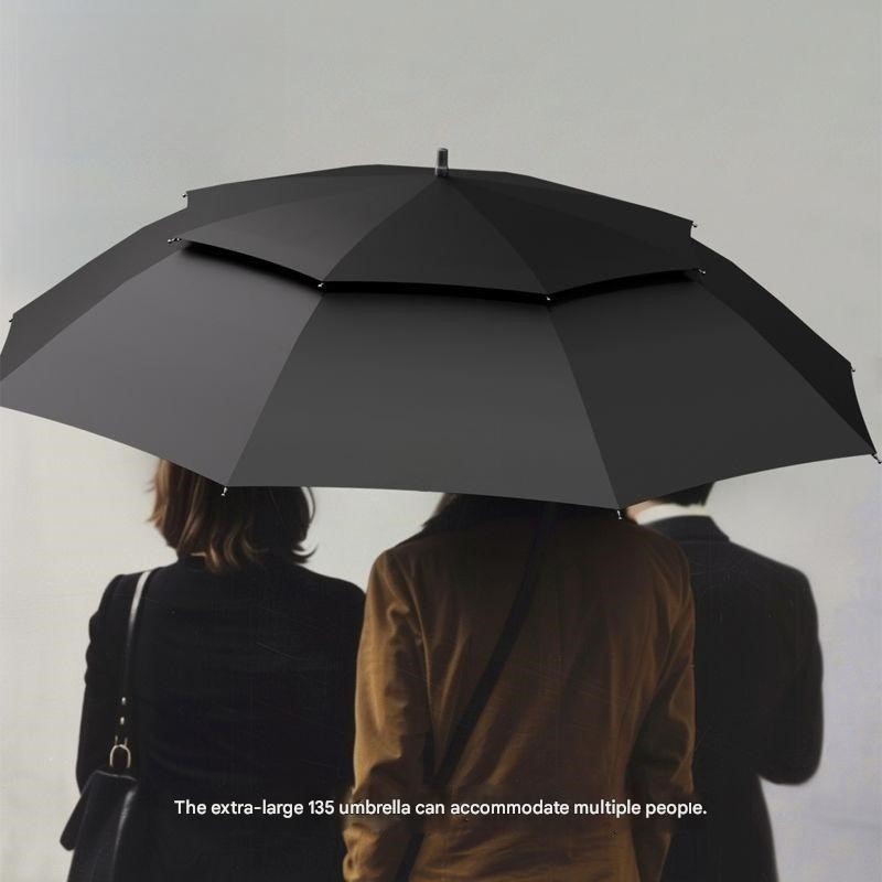 Golf Umbrella - Wysokiej klasy półautomatyczny parasol golfowy męski