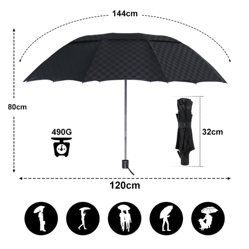 Dwuwarstwowy Duży Parasol Prze – Golf Umbrella Large recenzja i cena